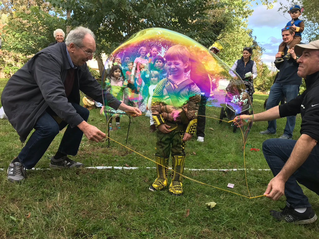 Oct. 28, 2018 - Bubbles at the Halloween Parade!
